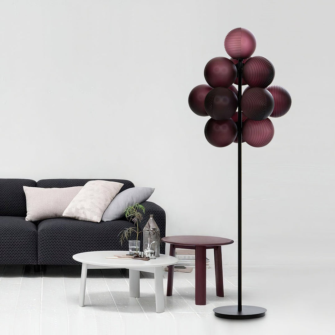 Lampa Podłogowa Winogronowa