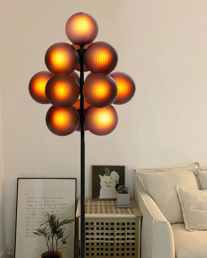 Lampa Podłogowa Winogronowa