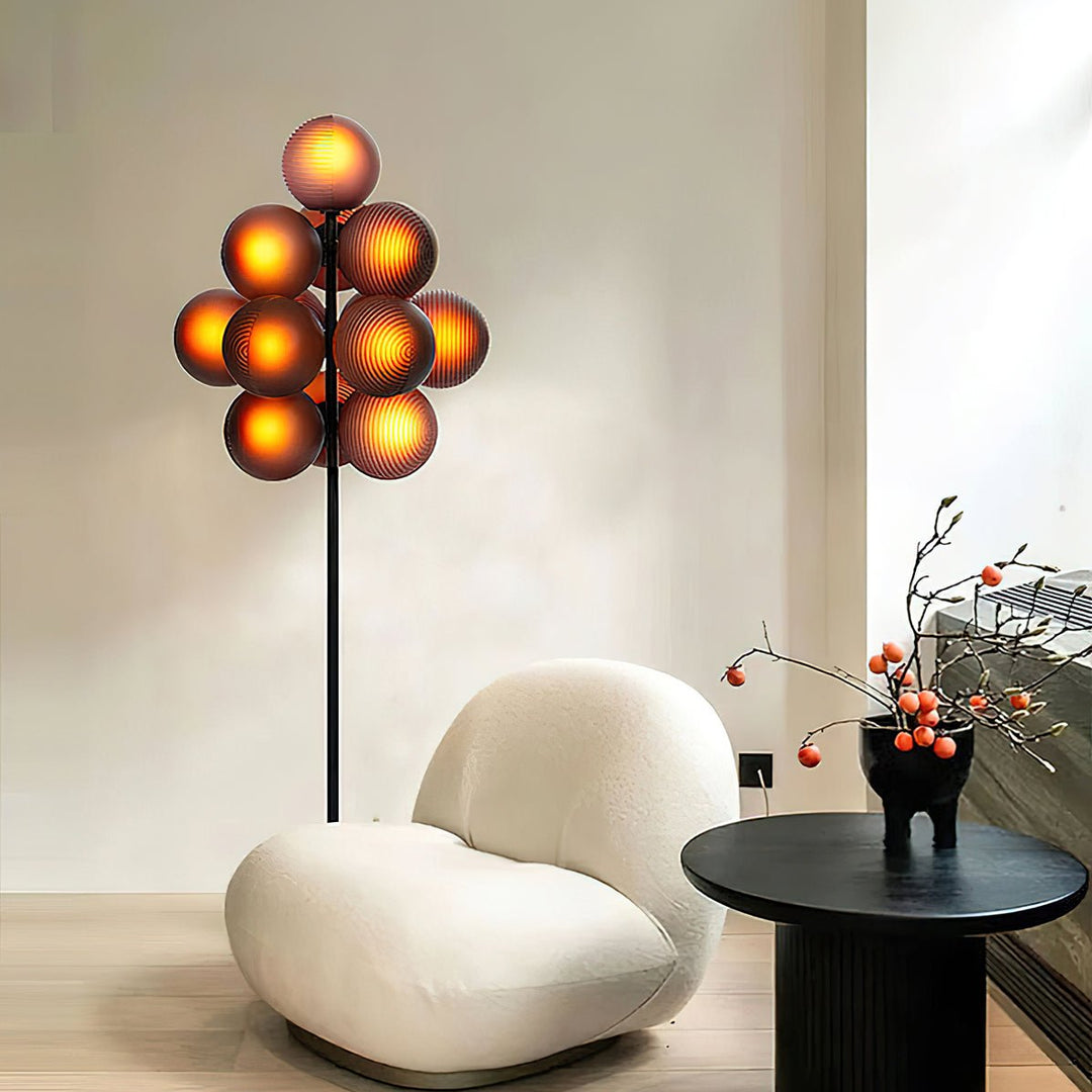 Lampa Podłogowa Winogronowa