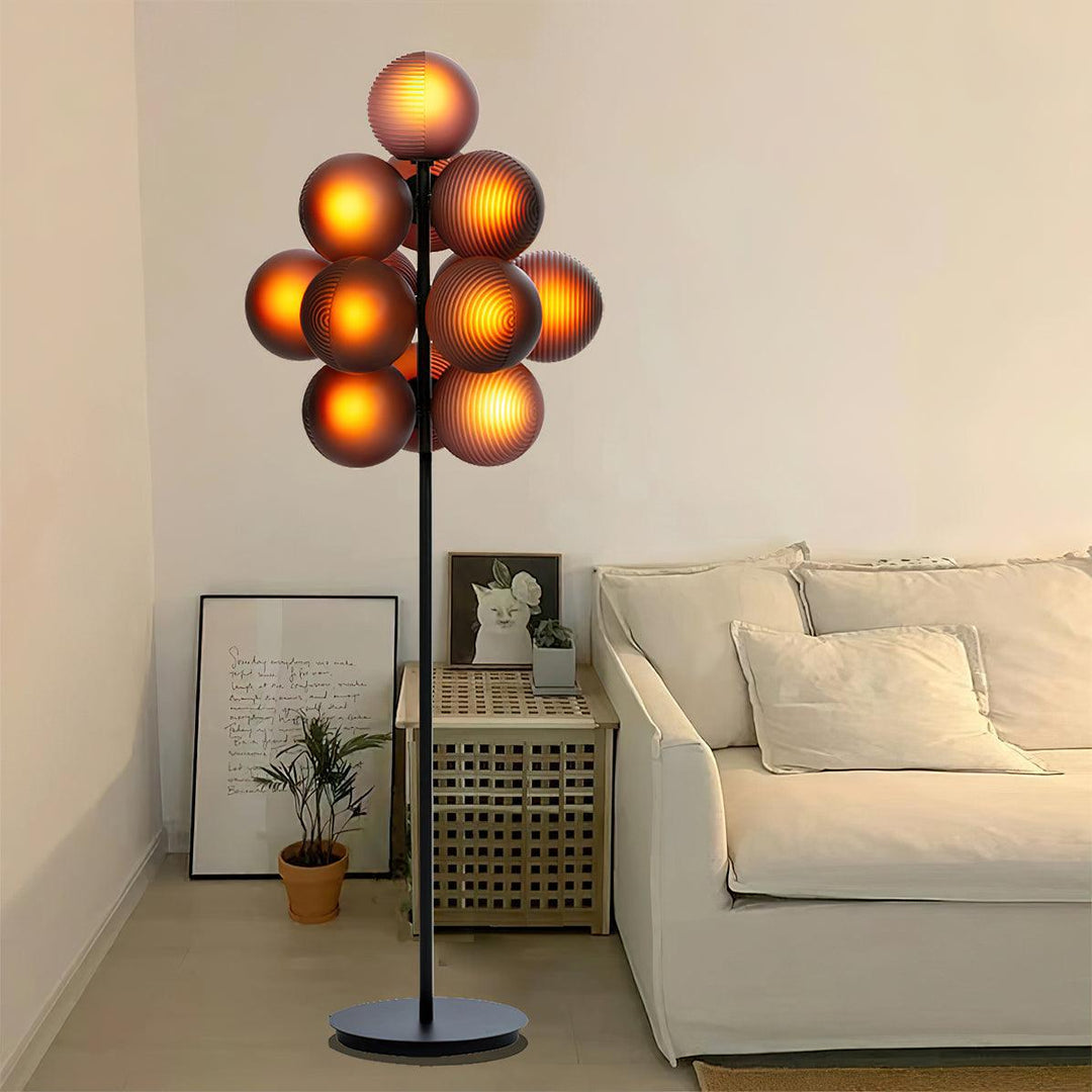 Lampa Podłogowa Winogronowa