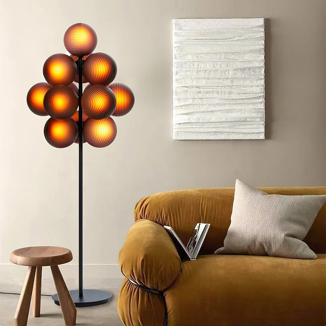 Lampa Podłogowa Winogronowa