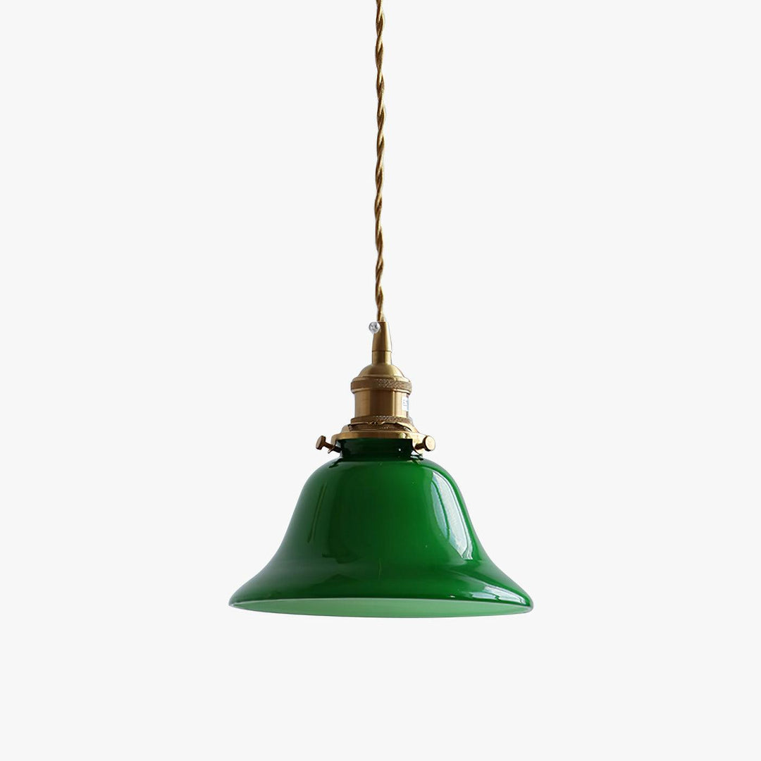 Zielona Lampa Wisząca Bell