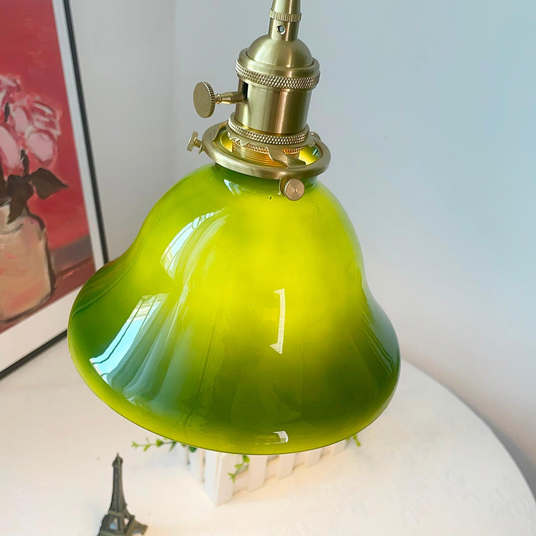 Zielona Lampa Wisząca Bell