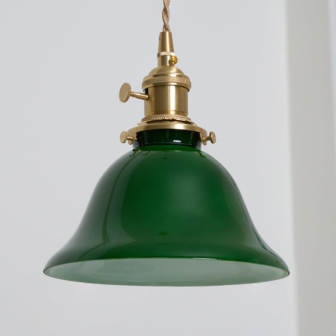 Zielona Lampa Wisząca Bell