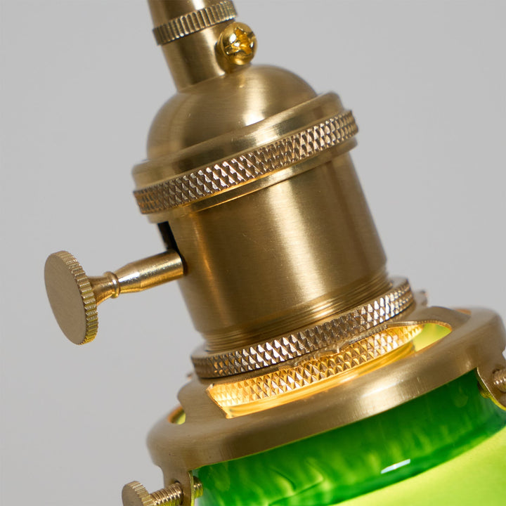 Zielona Lampa Wisząca Bell