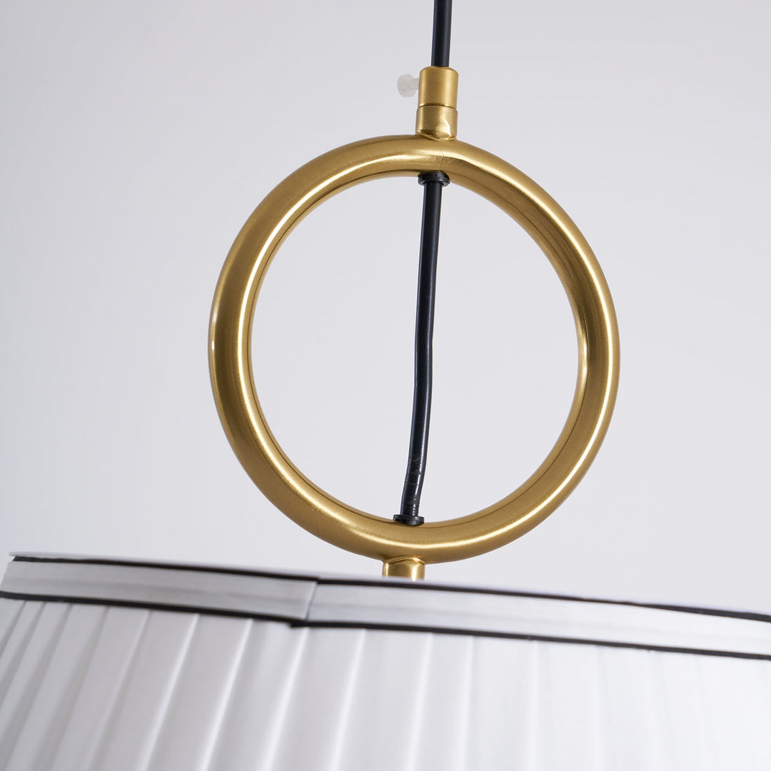 Lampa wisząca Alina z tkaniny