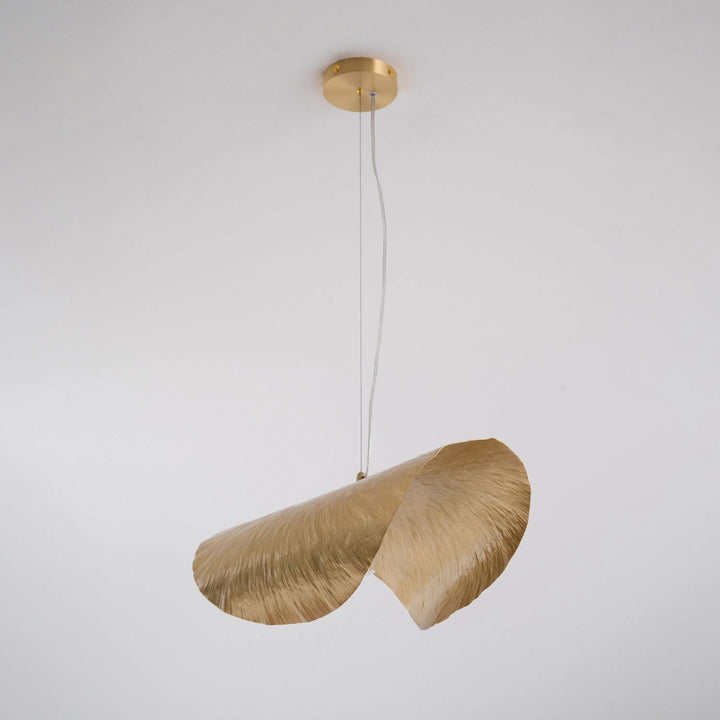 Wisząca lampa młotkowana