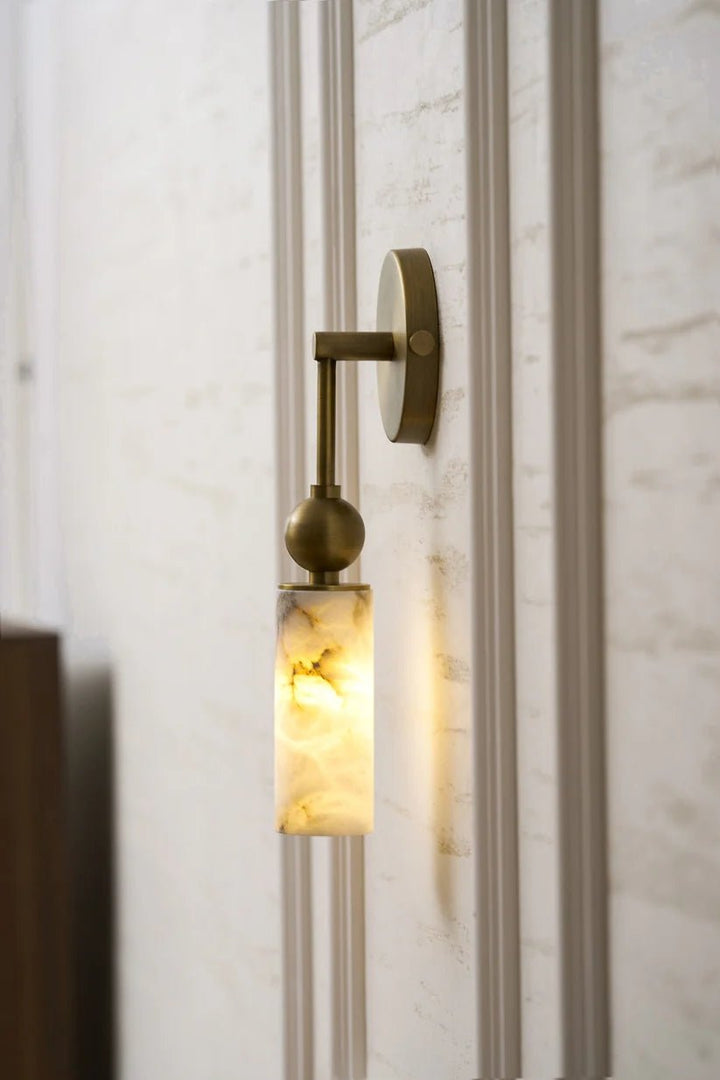 Lampa Ścienna Harlin Alabaster