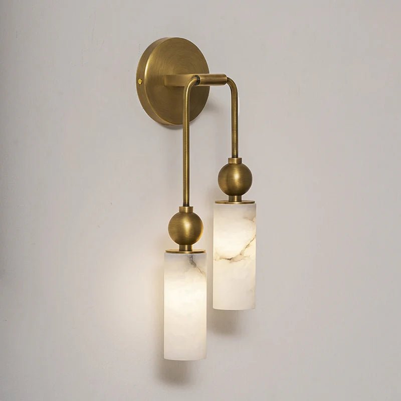 Lampa Ścienna Harlin Alabaster
