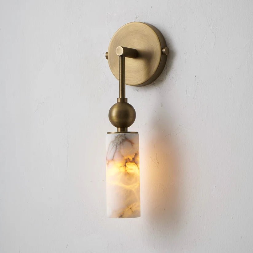 Lampa Ścienna Harlin Alabaster