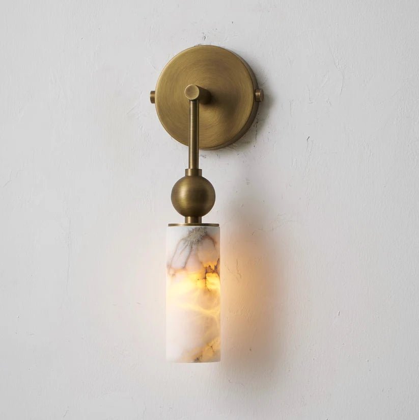 Lampa Ścienna Harlin Alabaster