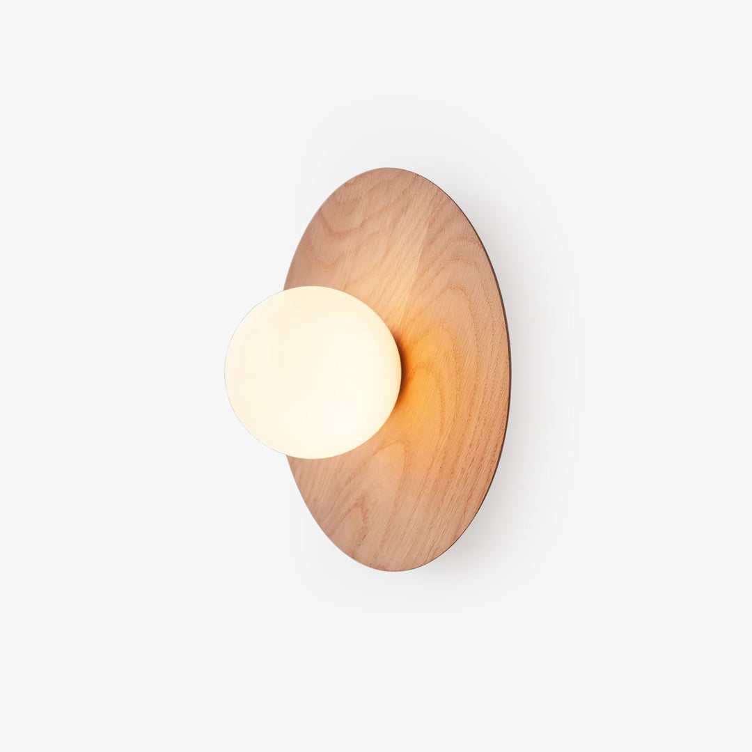 Lampa Ścienna Harmonia z Drewna
