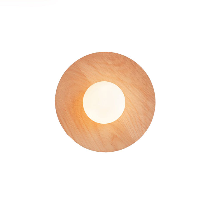 Lampa Ścienna Harmonia z Drewna