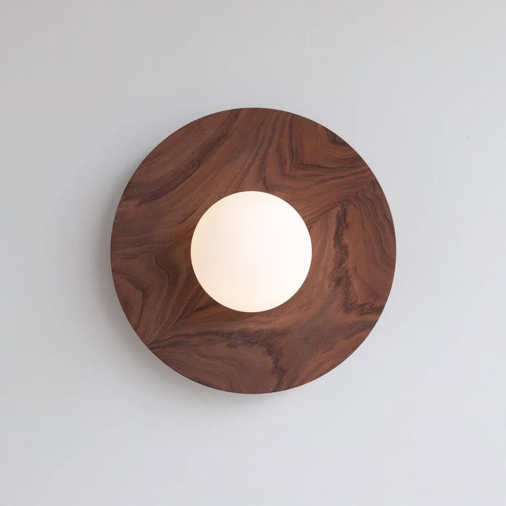 Lampa Ścienna Harmonia z Drewna