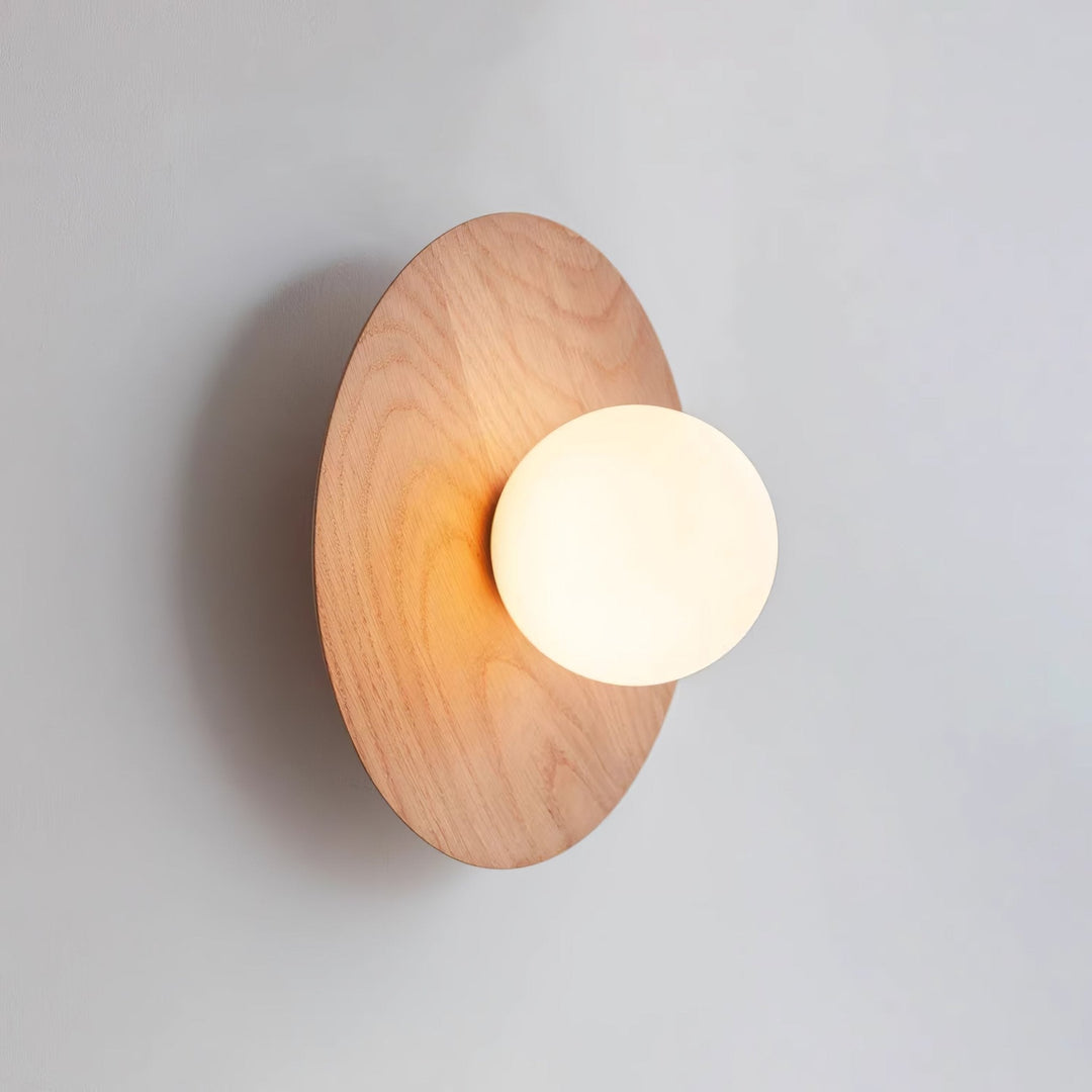 Lampa Ścienna Harmonia z Drewna