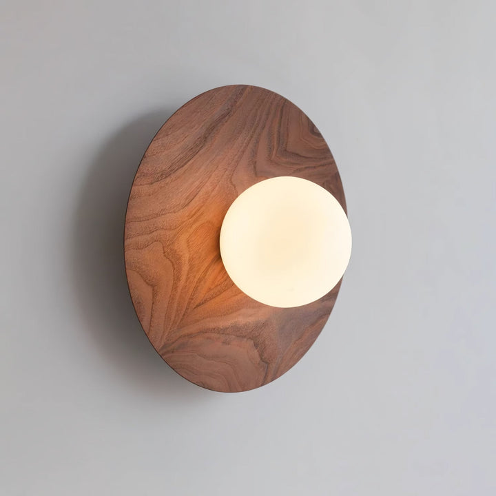 Lampa Ścienna Harmonia z Drewna