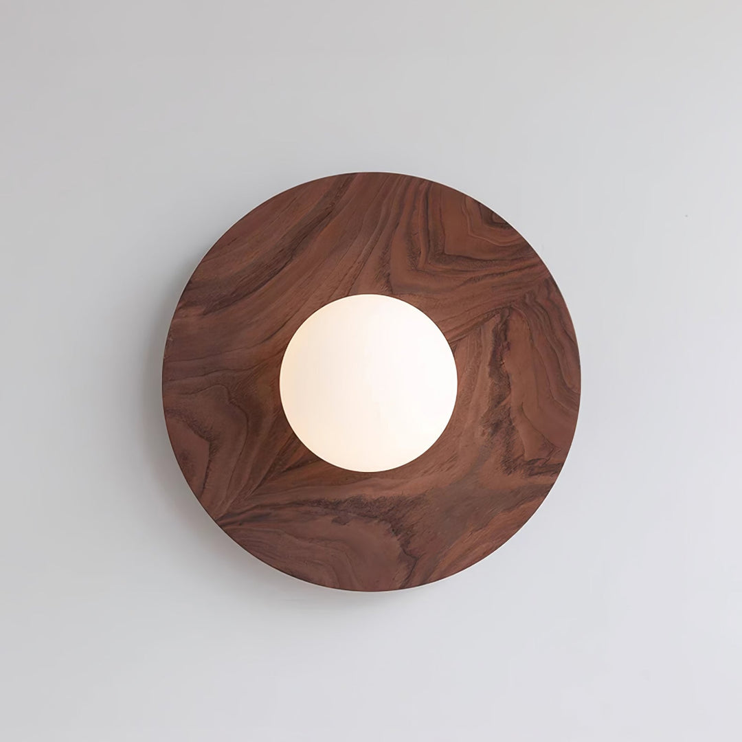 Lampa Ścienna Harmonia z Drewna