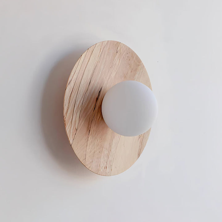 Lampa Ścienna Harmonia z Drewna