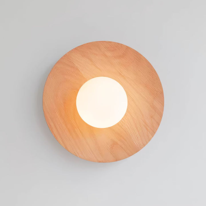 Lampa Ścienna Harmonia z Drewna