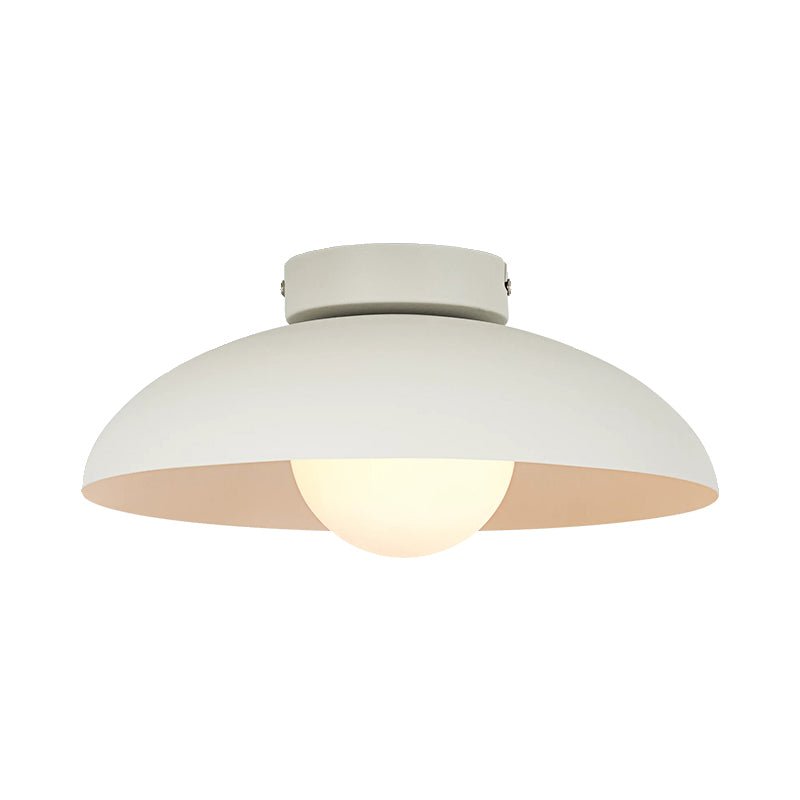 Lampa sufitowa z szklanym kloszem Harper