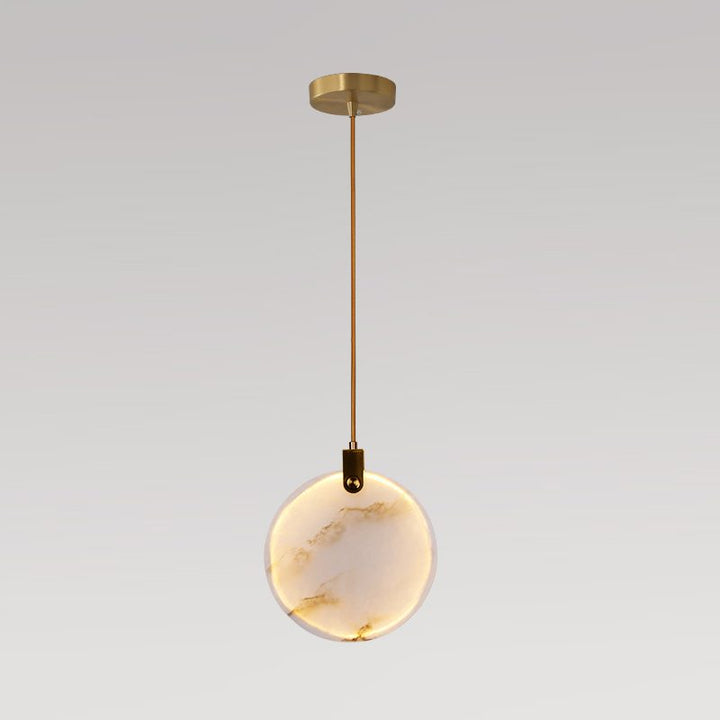Lampa Wisząca z Alabastru Harvest