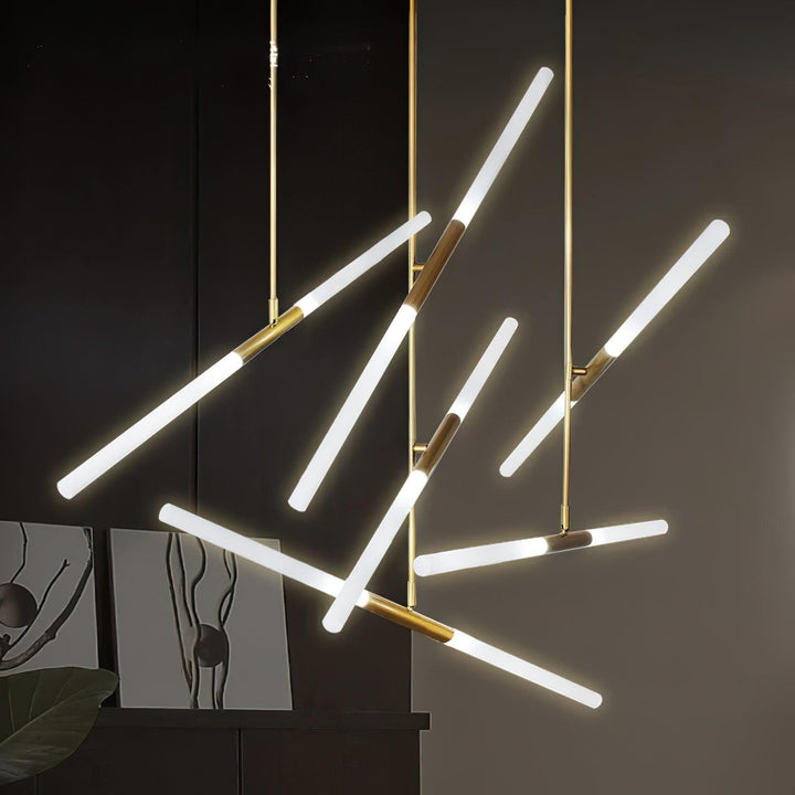 Liniowa lampa wisząca Hash