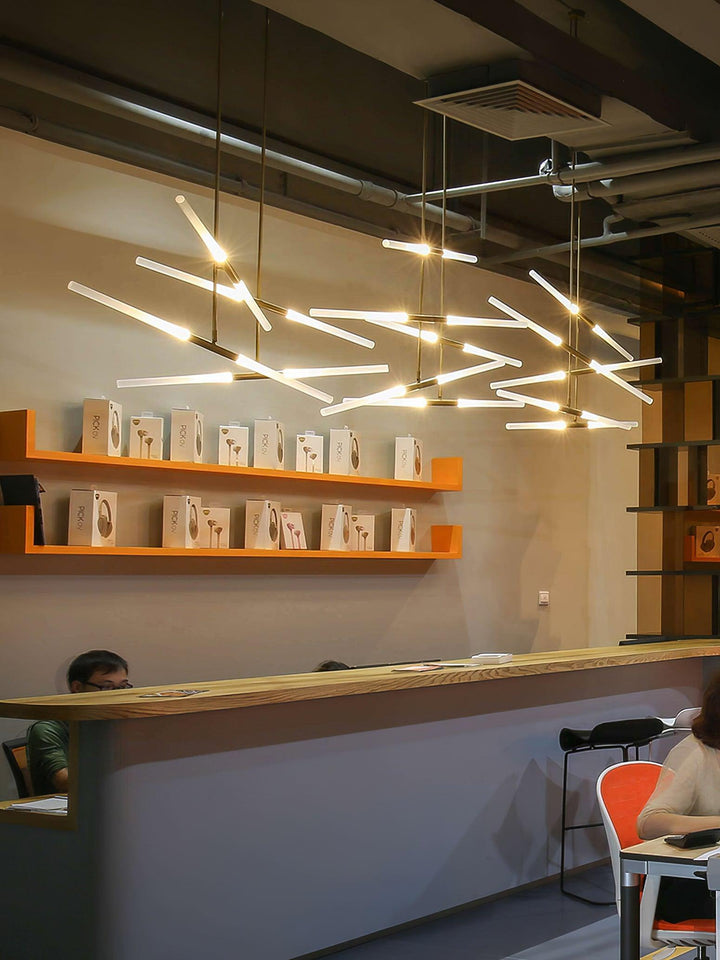 Liniowa lampa wisząca Hash