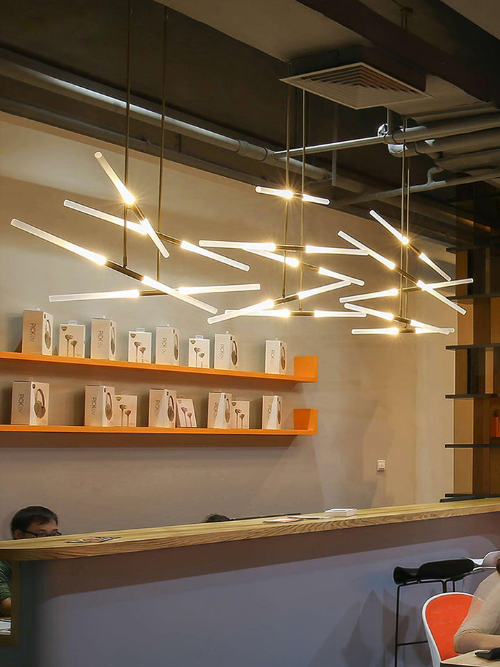 Liniowa lampa wisząca Hash