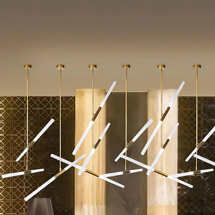 Liniowa lampa wisząca Hash