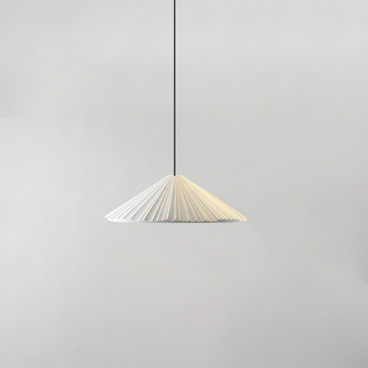 Lampa wisząca z żywicy w kształcie kapelusza