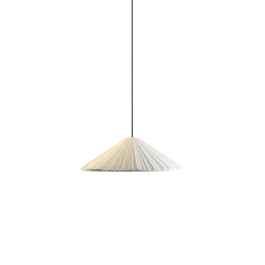 Lampa wisząca z żywicy w kształcie kapelusza