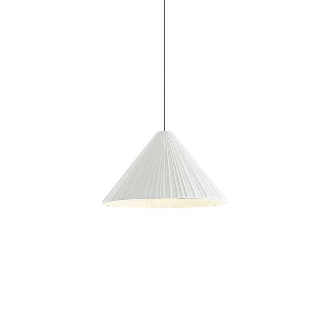 Lampa wisząca z żywicy w kształcie kapelusza