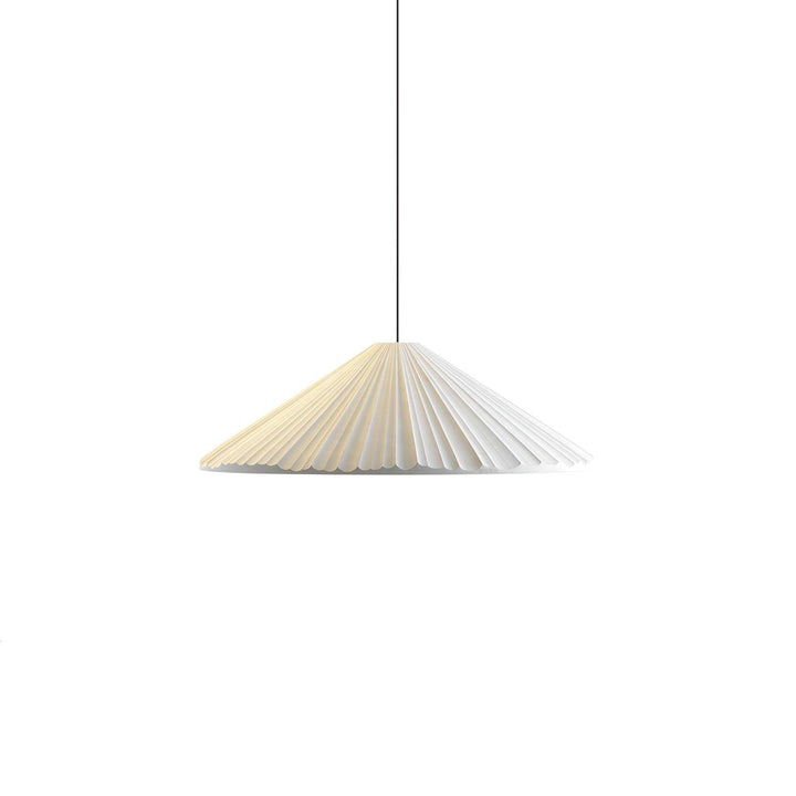 Lampa wisząca z żywicy w kształcie kapelusza