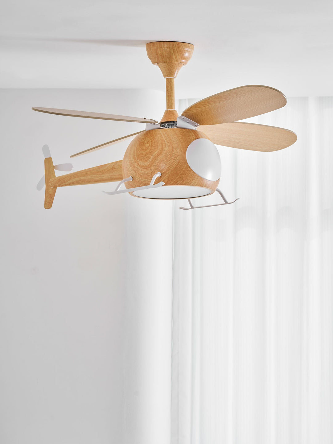Lampa sufitowa wentylatora Heli Breeze dla dzieci