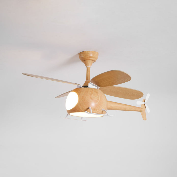 Lampa sufitowa wentylatora Heli Breeze dla dzieci