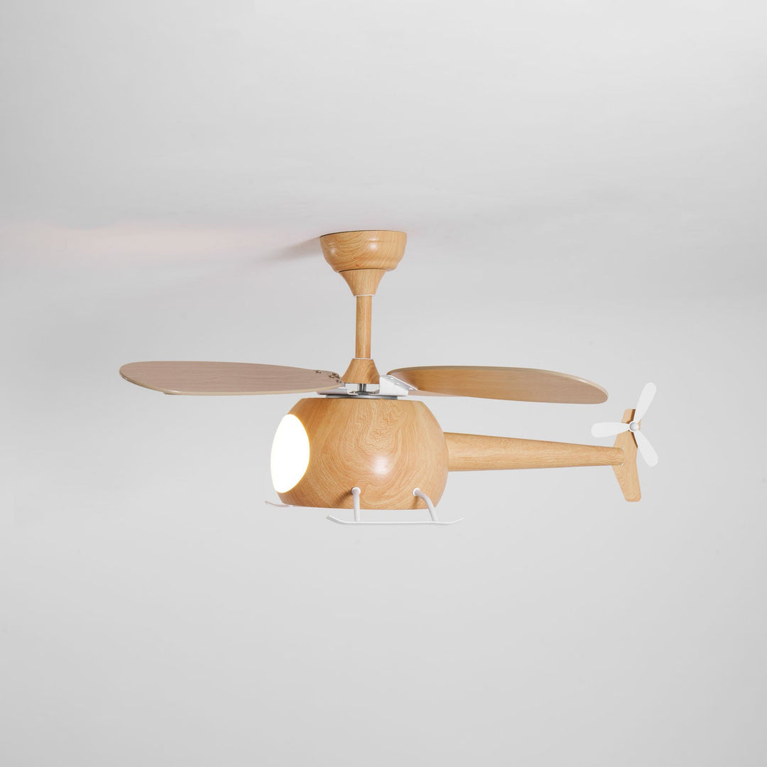 Lampa sufitowa wentylatora Heli Breeze dla dzieci