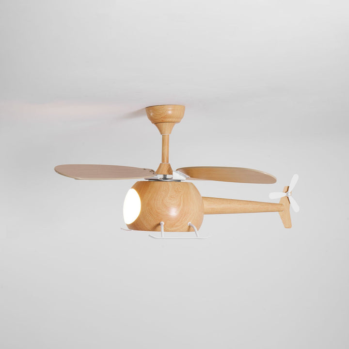 Lampa sufitowa wentylatora Heli Breeze dla dzieci