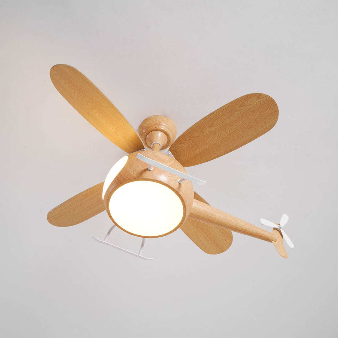 Lampa sufitowa wentylatora Heli Breeze dla dzieci