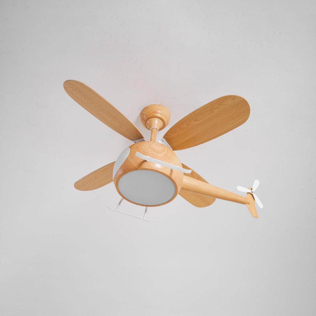Lampa sufitowa wentylatora Heli Breeze dla dzieci