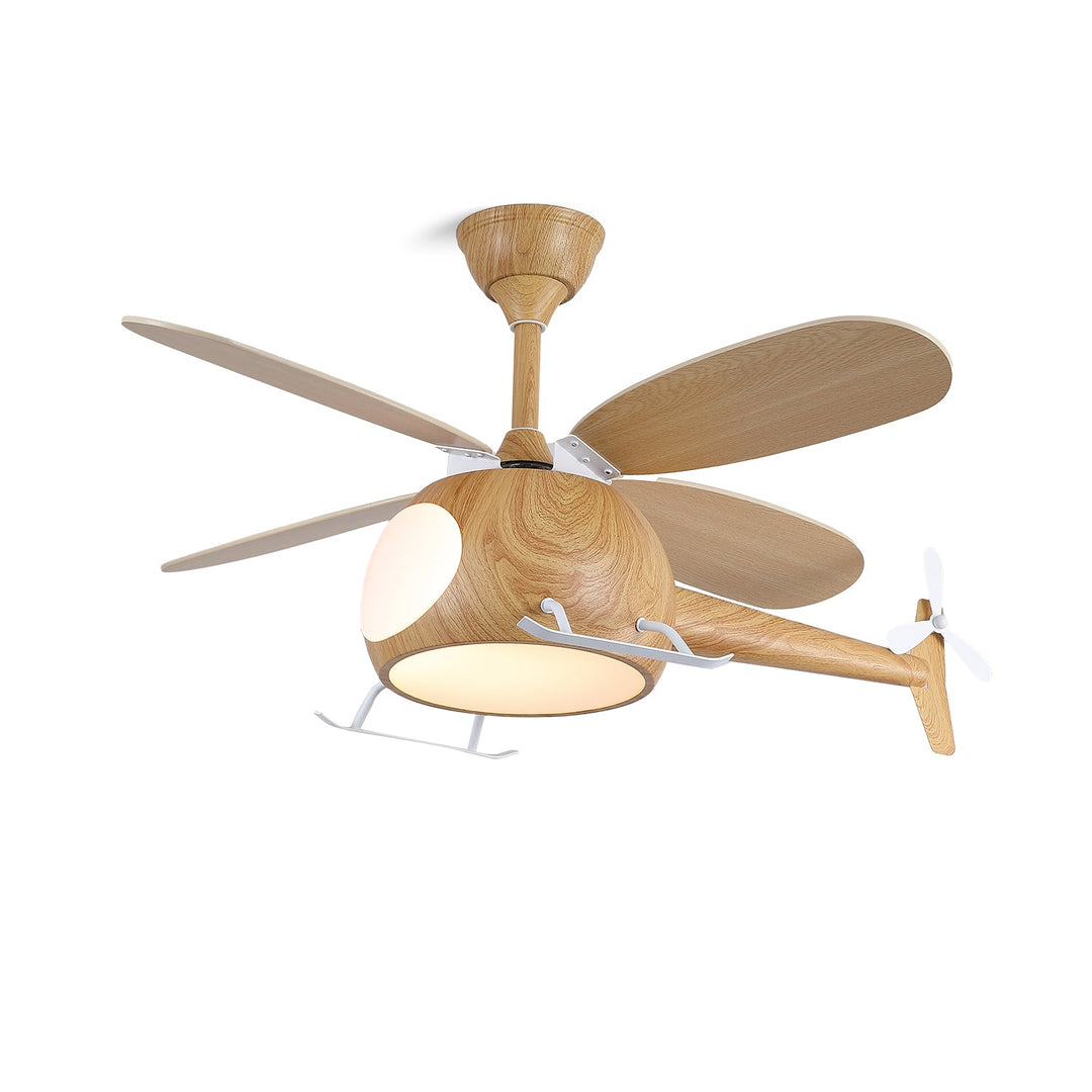 Lampa sufitowa wentylatora Heli Breeze dla dzieci