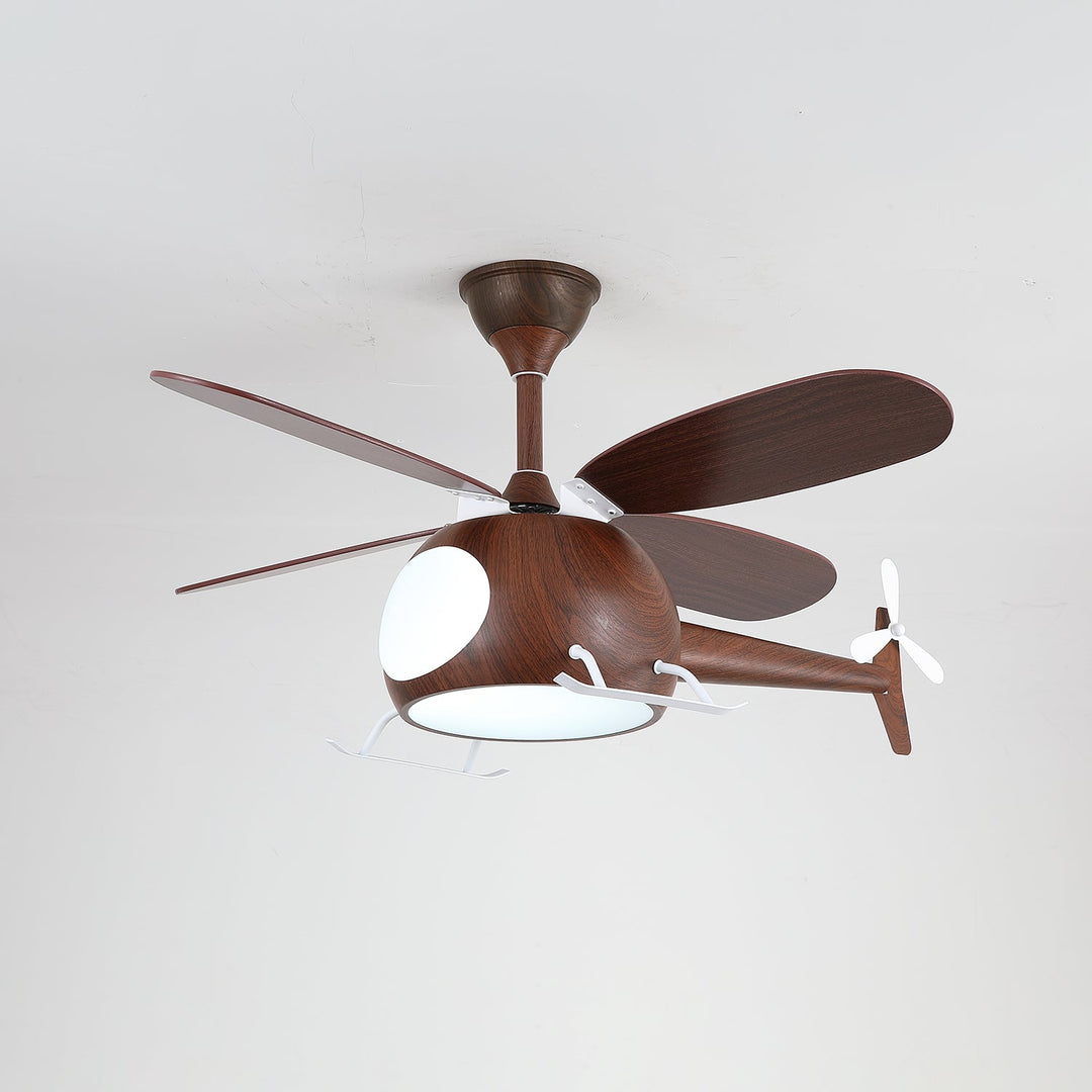 Lampa sufitowa wentylatora Heli Breeze dla dzieci