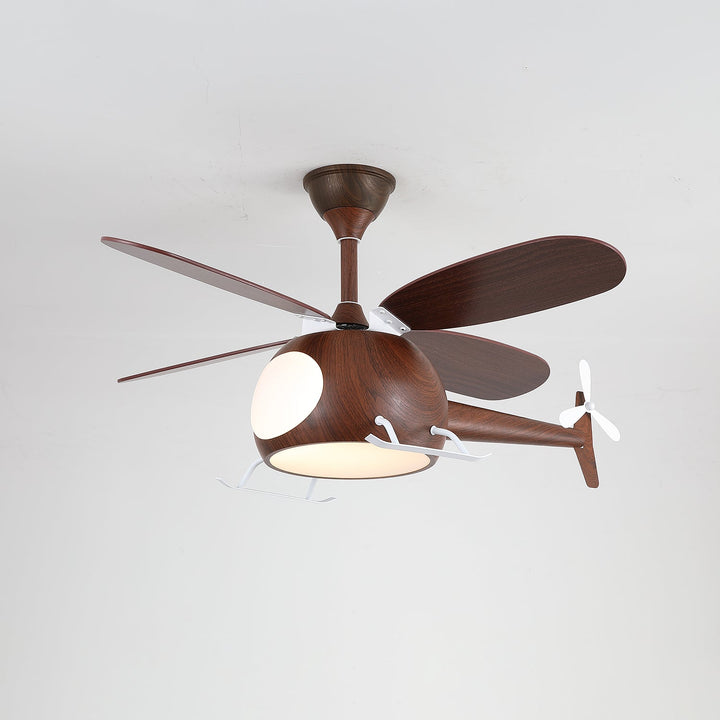 Lampa sufitowa wentylatora Heli Breeze dla dzieci