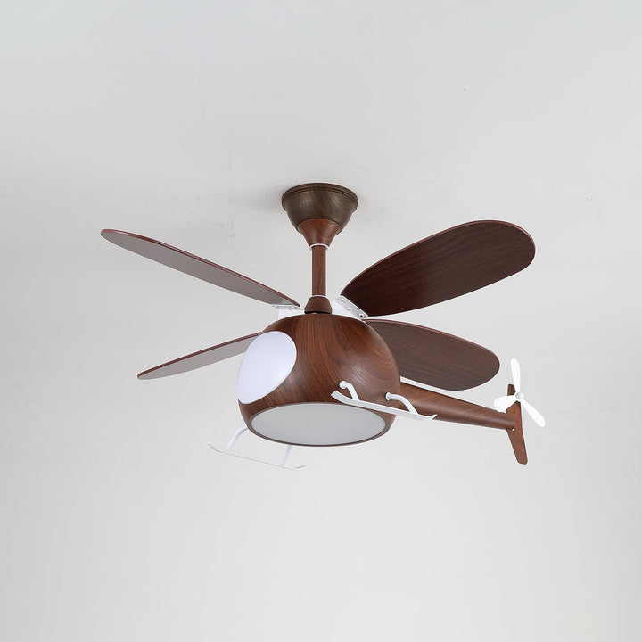 Lampa sufitowa wentylatora Heli Breeze dla dzieci