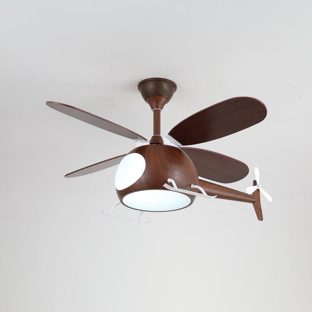 Lampa sufitowa wentylatora Heli Breeze dla dzieci
