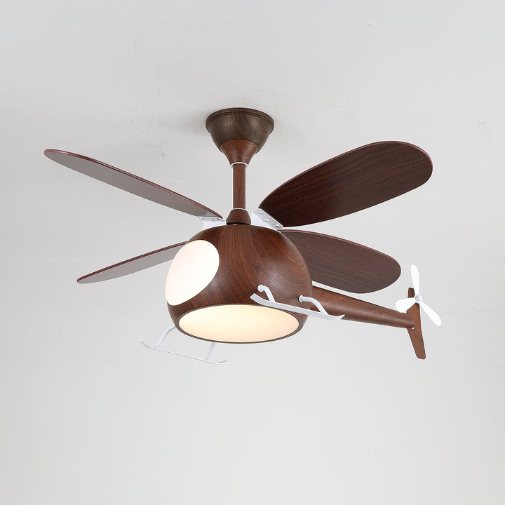 Lampa sufitowa wentylatora Heli Breeze dla dzieci