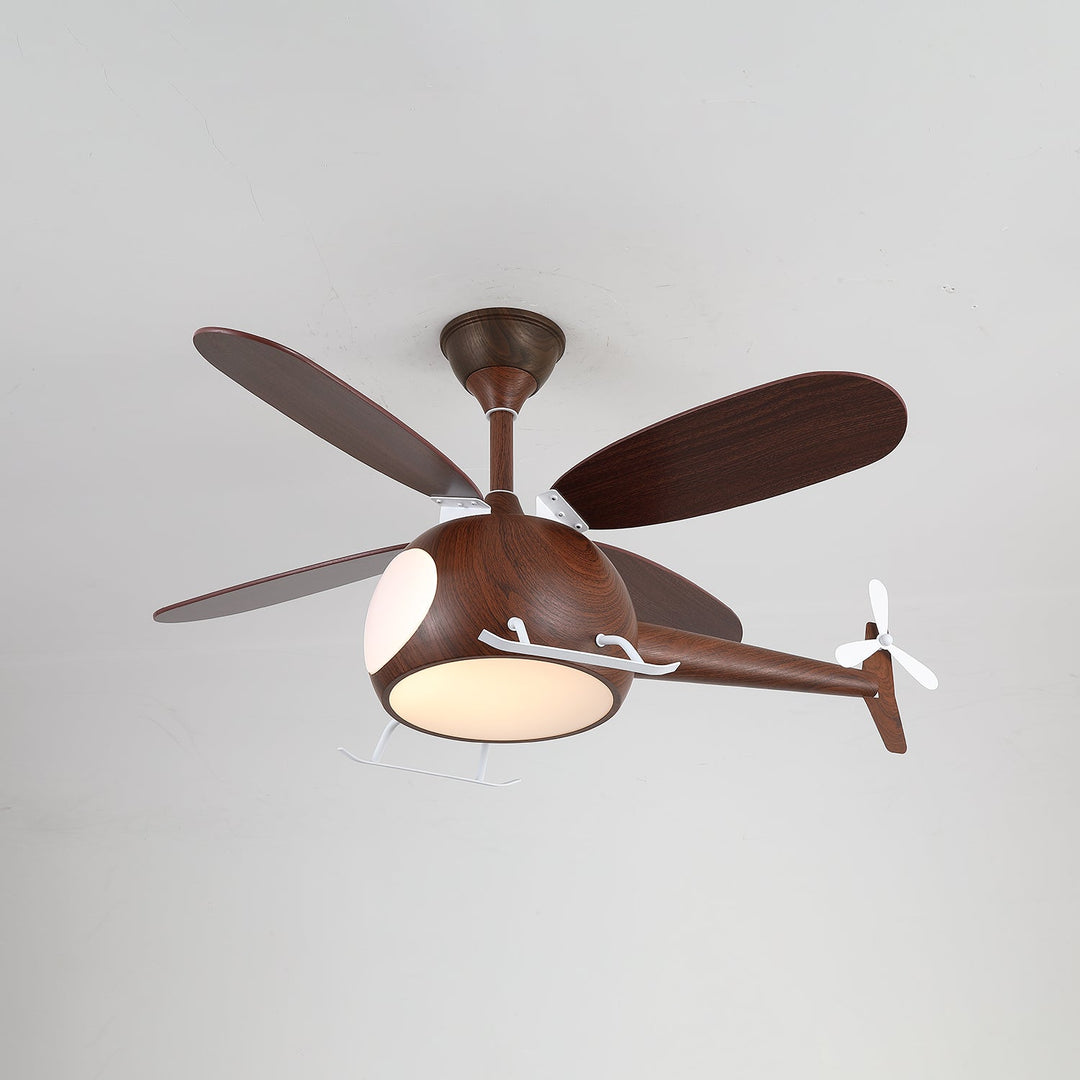 Lampa sufitowa wentylatora Heli Breeze dla dzieci