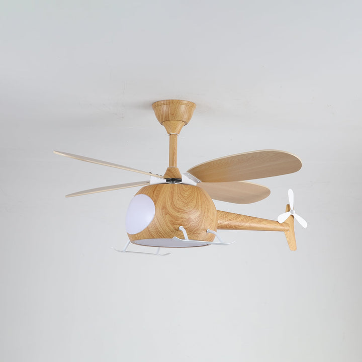 Lampa sufitowa wentylatora Heli Breeze dla dzieci