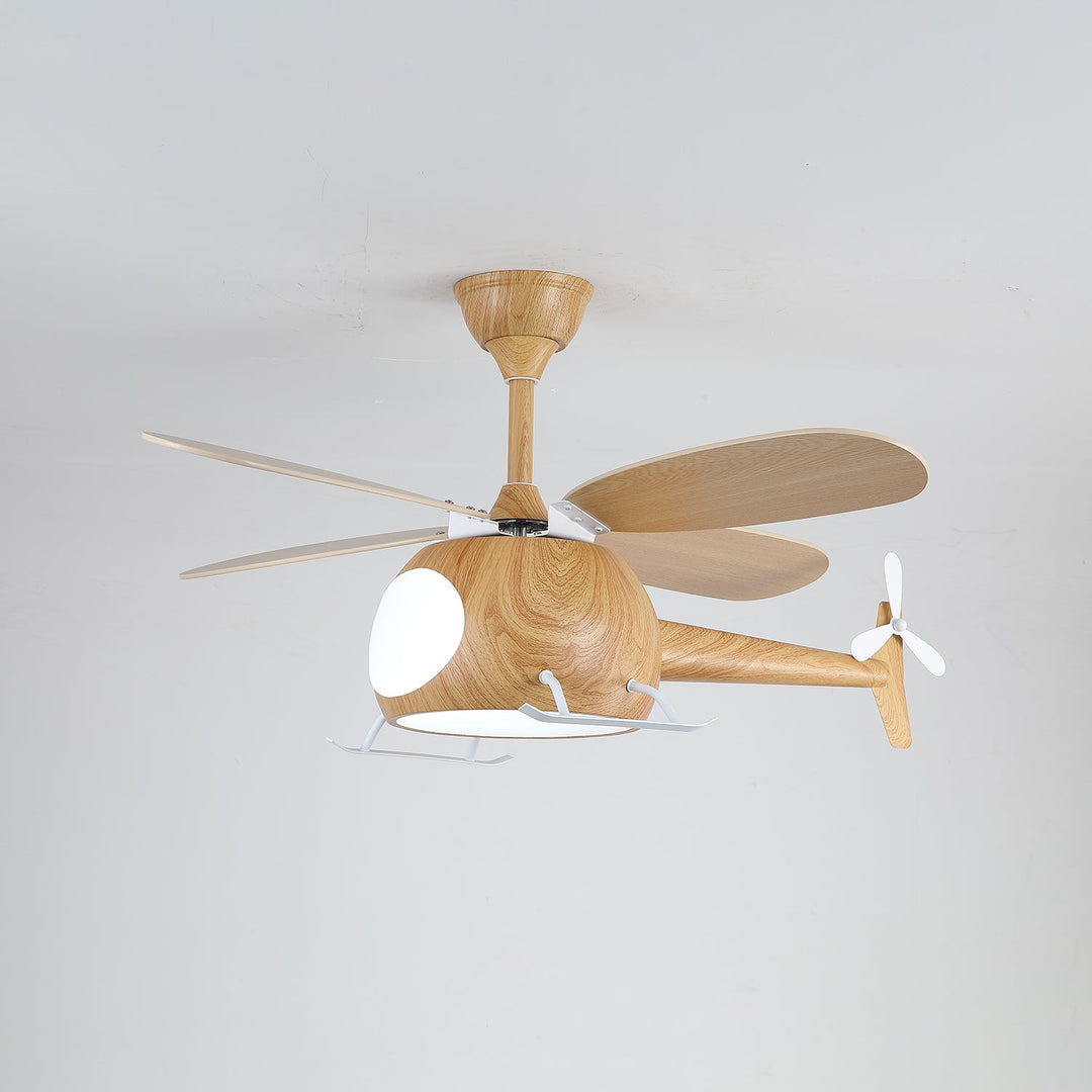 Lampa sufitowa wentylatora Heli Breeze dla dzieci
