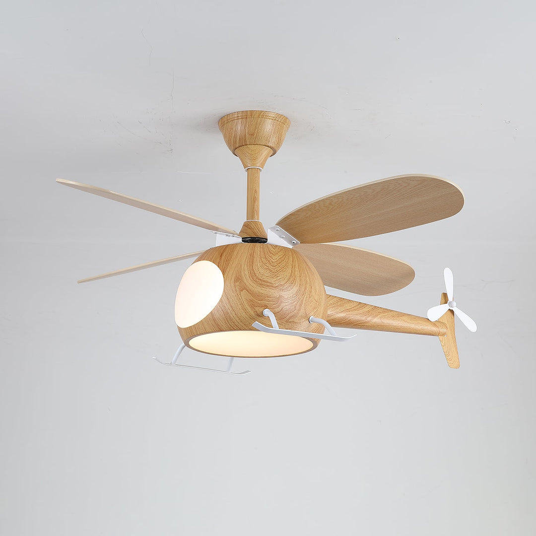 Lampa sufitowa wentylatora Heli Breeze dla dzieci