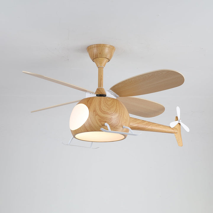 Lampa sufitowa wentylatora Heli Breeze dla dzieci